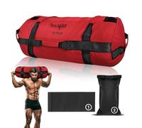 Yes4All Sandbag Red Sac de Sable (Ultimate Bag) -Rouge-M Unisexe, (25-75 Lbs)