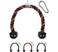 Yes4All UTZ9 Corde triceps, 68.6 cm - Rouge Noir