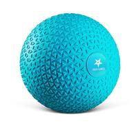 Yes4All V48T Slam Balls 6.8 kg, Teal, Medicine Ball remplie de sable, convient pour l'entraînement et la musculation