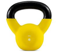 Yes4All XSQQ Kettlebell en néoprène, Kettlebells de musculation - 4KG Jaune, citronier