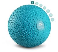Yes4All ZR6J Slam Balls 4.5 kg, Teal, Medicine Ball remplie de sable, convient pour l'entraînement et la musculation