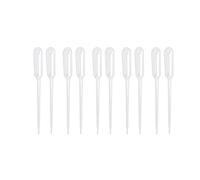 Yesallwas Lot de 100 pipettes compte-gouttes jetables en plastique pour art, huiles, laboratoire, 2 ml