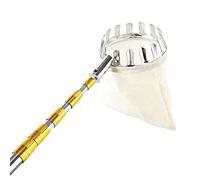 Yesbon Cueilleur de Fruits Télescopique, Collecteur De Fruits Cueille Pomme, Utilisé pour Cueillir des Pommes en Hauteur/Figues, Without Having to Climb Any Steps Or Ladders,A,4m/13ft