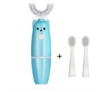YESCUSTOM Brosse à dents électrique enfants à 360 degrés Brosse à dents automatique forme U(Bleu) Bleu bl BROSSE A DENTS ELECTRIQUE