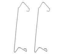 Yeselino Lot de 2 clips de ventilateur 8/9/12 cm pour montage sur refroidisseurs de processeur - Clip en acier facile à monter
