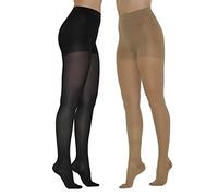 yeset Collants de soutien mats 100 deniers, Noir , taille unique