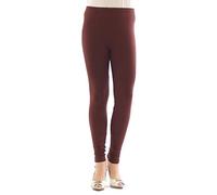 YESET Femme Legging Longueur Longues caleçons en Coton Marron XXL