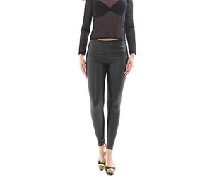 YESET Femmes Capri Leggings Pantalon Brillant-Mat Simili-Cuir Latex de Laque Hanche