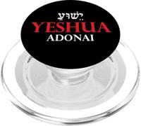 Yeshua Adonai Hébreu Chrétien Jésus Le Messie Cadeaux de la Bible PopSockets PopGrip pour MagSafe