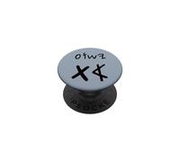 Yeshua Aleph TAV Jesus First Last in Paleo Hebrew (Noir) PopSockets PopGrip Adhésif