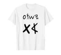 Yeshua Aleph TAV Jesus First Last in Paleo Hebrew (Noir) T-Shirt