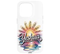 Yeshua Juste Saint Sauveur Roi Messie Aleph & TAV Coque pour iPhone 15 Pro