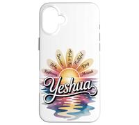 Yeshua Juste Saint Sauveur Roi Messie Aleph & TAV Coque pour iPhone 16 Plus