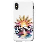 Yeshua Juste Saint Sauveur Roi Messie Aleph & TAV Coque pour iPhone X/XS