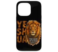 Yeshua Le Lion de Juda Christ Messianique Chrétien Culte Coque pour iPhone 13 Pro