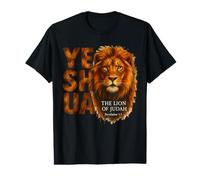 Yeshua Le Lion de Juda Christ Messianique Chrétien Culte T-Shirt Graphique avec Valeur