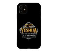 Yeshua Nom hébreu Jésus Bible Verse Vérité Vie Jean 14 6 Coque pour iPhone 11