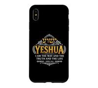 Yeshua Nom hébreu Jésus Bible Verse Vérité Vie Jean 14 6 Coque pour iPhone XS Max