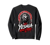Yeshua Roi des Rois Jésus-Christ pour la Foi Sweatshirt