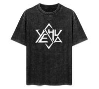 Yeshua Star Tetrahedron of David Logo T Yeshua Tee Jesus Saves Jesus is Lord Yahweh Yahusha Star T-Shirt Black 3XL