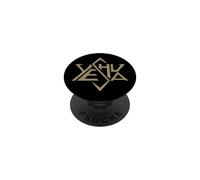 Yeshua Super Star Douille Pop Tétraèdre de David Doré PopSockets PopGrip Adhésif