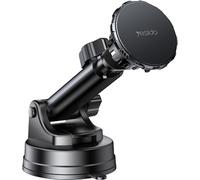 Yesido C160 Support magnétique pour téléphone de voiture avec ventouse et tige télescopique (Noir)