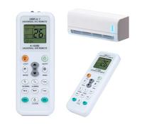 Yesimola Telecommande Universelle Clim K-1082E, Télécommande Climatiseur Universelle pour Climatiseur Fujitsu, Samsung, Daikin, LG, Hisense, Geepas, Panasonic, Gree, Haier et Plus de 1000 Marques