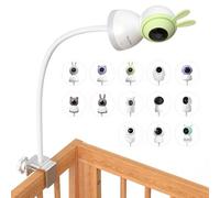YESIMOM Support Babyphone Universel, Moniteur/Caméra/Support de Caméra pour Bébé, Flexible, Adapté au lit Berceau, Compatible avec la Plupart des Babyphones（8SM/8TM）