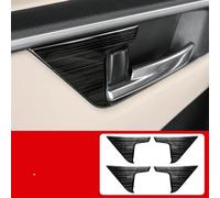 YESKIT Accessoires D'intérieur De Voiture Poignée Porte Intérieure Couvercle Bol Autocollants Décoratifs Pour Toyota RAV4 RAV-4 XA50 2019 - 2024(Black a)