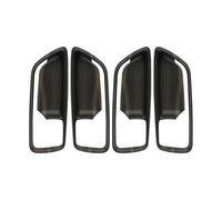 YESKIT Autocollant De Garniture Couvercle Cuvette De Poignée Porte Intérieure De Style De Voiture Pour Toyota Pour Corolla Pour Cross (XG10) 2020 2021(Black a)