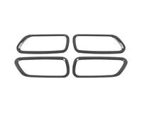 YESKIT Autocollant Décoratif Pour Poignée D'accoudoir Intérieur De Porte De Voiture Pour Toyota Pour Corolla Pour Cross XG10 2021-2023(Carbon black a)