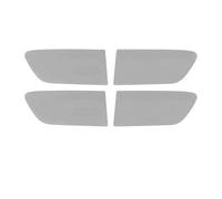 YESKIT Autocollant Décoratif Pour Poignée De Porte Intérieure De Voiture Pour Toyota Pour Corolla Pour Cross XG10 2021-2023(Silver b)