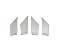 YESKIT Autocollant Garniture De Cuvette De Poignée De Porte Intérieure Voiture Pièces Décoratives De Remplacement Pour Toyota Pour Camry XV70 70 2018-2023(Silver b)