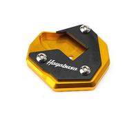 YESKIT CNC Aluminium pour Suzuki Hayabusa GSX1300R GSX 1300R 2008-2021 Béquille Latérale De Moto Agrandir Le Coussin D'extension (Color : Gold-Hayabusa)