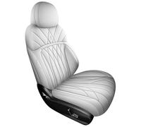 YESKIT Durable Housses Siège Auto en Cuir Respirant Ensemble Complet Coussins Protection pour Volvo EX30 2025 Protecteur