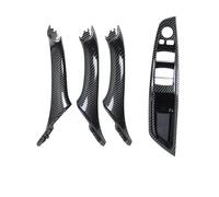 YESKIT Ensemble De 4 Poignées De Porte Intérieures Rechange Pour Accoudoir Conducteur Conduite À Droite Pour Série 5 F10 F11 520i 523i 525i 528i 535i(Style 4)