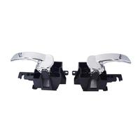 YESKIT Ensemble De Poignées De Porte Intérieures Pièces Automobiles Couvercle De Poignée Intérieure Pour Nissan Pour Navara D40 Pour Pathfinder R51(1 set)