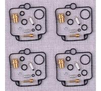YESKIT Kit de Joints Kit Réparation Carburateur 4 Pièces pour Suzuki GSX-R 750 1990 1991 pour GSX-R 750W 1992 1993 1994 1995