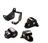 YESKIT Kit De Support Moteur Noir À 3 Boulons pour Civic EK B16 B18 B20 Séries B Et D 1996-2000