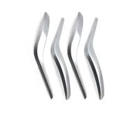 YESKIT Lot De 2 Ou 4 Couvercles De Poignée Porte Intérieure Gauche Et Droite Support D'accoudoir De Porte Pour X1 E84 2010-2016(Style 10)