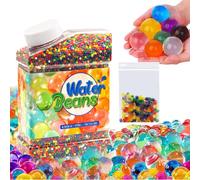 YESLUSY Perles d'eau, 50 000 perles colorées, décoratives et colorées, non toxiques et biodégradables, perles de gel pour fleurs et plantes