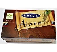 YesMandala Lot de 12 boîtes d'encens en satin Ajaro, 15 g, boîte - Total 180 bâtonnets