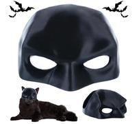 Yesmoyhe Masque Bat pour Chat, Masque de Bat-Man de Chat, Masque Bat-Man pour Chats, Masque 3D Batman pour chat, halloween Masque Bat pour Chat, Cat Bat Masks, pour Halloween ou le plaisir quotidien