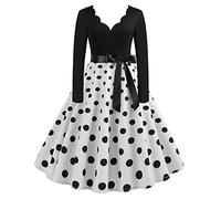 YESOK 2023 Robe De Soirée Robe Longue Femme Chic Et Elegant Ete Mode Sexy Manches Longues Vintage Cérémonie Fille Mariage Cocktail Fête Robe Bal Promo Robe Demoiselle d'honneur Femme Robe Court Plage