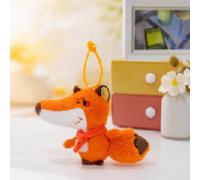 Yespers Jouets-Peluches YS-181 - Porte-clés en peluche Fox, animal à long bec - 12 cm - 20