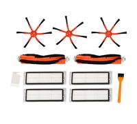 Yessetry 2 brosses principales + 3 brosses latérales + 4 filtres HEPA pour aspirateur 2 S50 pour Mi Robot Parts