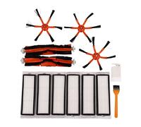 Yessetry 2 brosses principales + 3 brosses latérales + 6 filtres HEPA pour aspirateur 2 S50 pour Mi Robot Parts