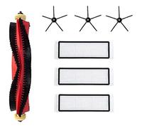 Yessetry Accessoires d'aspirateur pour S4 E4 S5 S6 S5 Max Brosse latérale en caoutchouc Brosse principale Hepa Filtre Pièces