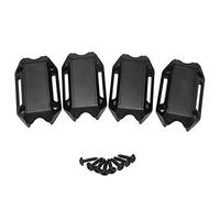 Yessetry Barre de protection de moteur de moto - Bloc décoratif modifié - 25 mm - Pour R1200Gs LC F700Gs F800GS - Noir