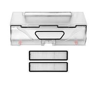 Yessetry Boîte à poussière Hepa Filtre pour aspirateur robot D9 Boîte poubelle à poussière avec filtre HEPA